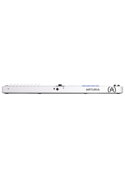 Arturia Keylab Essential 61 Mk3 Müzik Prodüksiyonu İçin Mıdı Kontrolcü, Kapsamlı Yazılım Paketi, 61-tuş, 9 Encoder, 9 Fader, 1 Modülasyon Tekerleği, 1 Pitch Bend Tekerleği, 8 Pad - Beyaz
