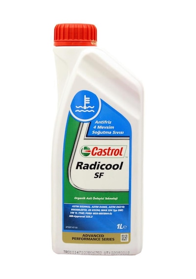 Castrol Radicool Sf Konsantre Kırmızı Antifriz 1 Lt