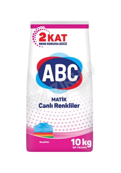 Abc Matik Canlı Renkler 10 Kg