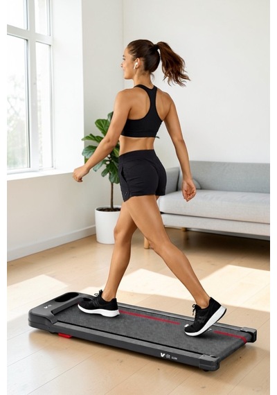 VFİT Slim Koşu Bandı 34 x 79 CM Minimal Yürüyüş Bandı Uzaktan Kumandalı & Eğimli