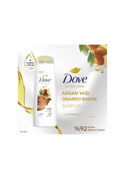 Dove Argan Yağı Ve Onarıcı Bakım 400 Ml