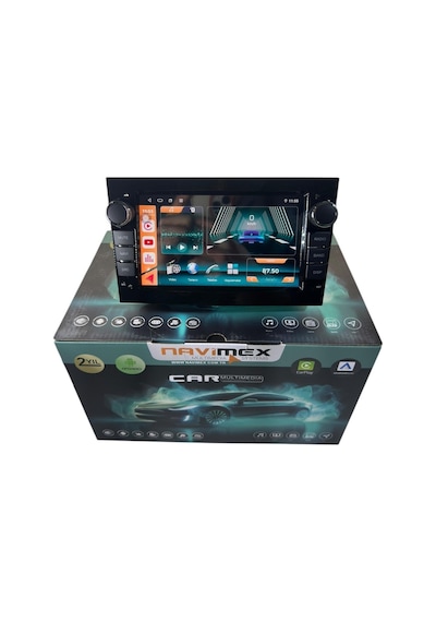 Opel Siyah Navimex 4-64 Fanlı Profesyonel Tam Oem 7"