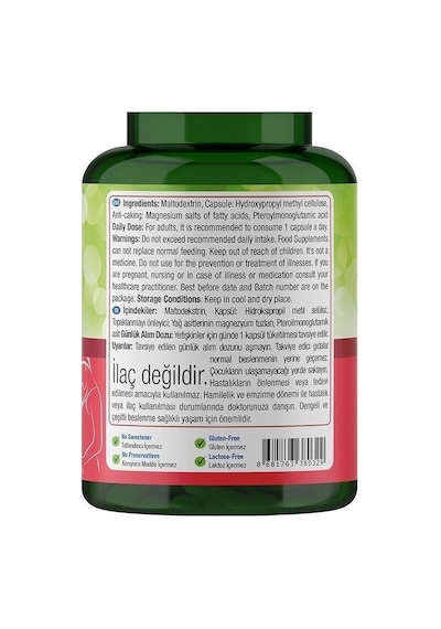 Natures Supreme Folic Acid 400 Mcg 90 Kapsül Aromasiz