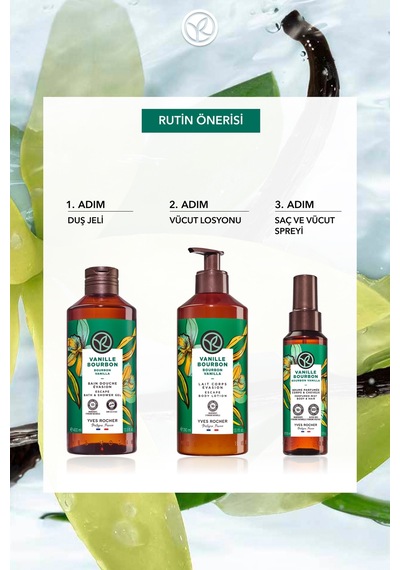 Yves Rocher Duş Jeli - Nemlendirici Egzotik Vanilya -sls,sles İçermez,vegan-400ml Diğer