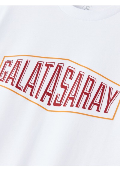 Gsstore Galatasaray Erkek T-shirt E252097 Beyaz