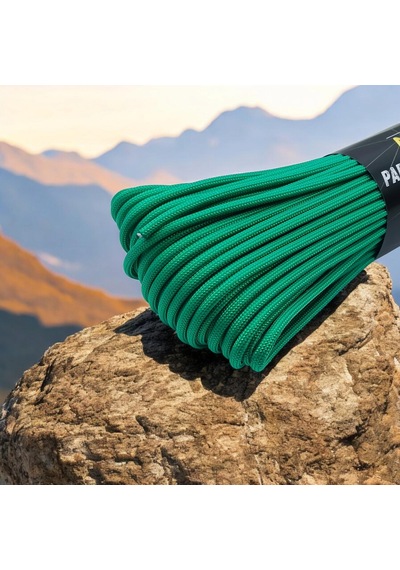 Mg Ropes Bileklik Ve Outdoor Polyester Paracord İp 4 Mm 660 Lb 30 Metre Çim Yeşili (10 Çekirdek)
