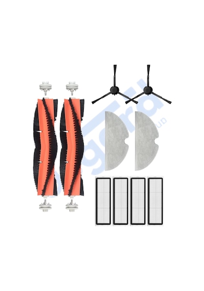 Dreame X30pro-l10s Pro Ultra-x30 Ultra Uyumlu 2 Yan Fırça 2 Filtre 2 Mop Pkt-iasgf0001548