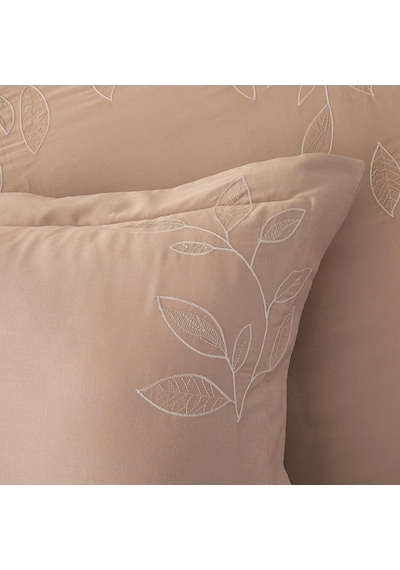Chakra Lındas Bambu King Size Nevresim Seti 230x220cm Bej