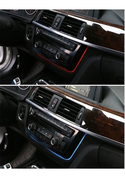 Bmw F32 F33 Klima Çerçevesi Paneli Ledli Işıklı Piano Black