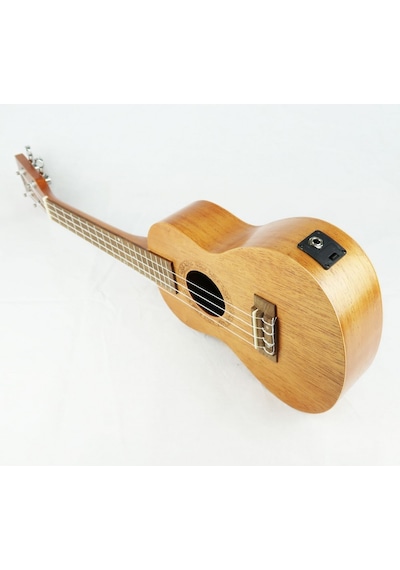 Concert Boy Masif Ağaç Karma Markalı Elektro Ukulele