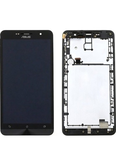 Gmr Asus Uyumlu Zenfone 6 A601cg Lcd Ekran + Dokunmatik Çıtalı
