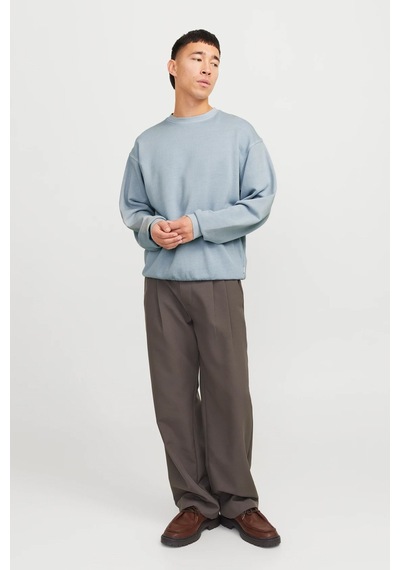 Jack & Jones Jjecharge Erkek Sweatshirt Mavi