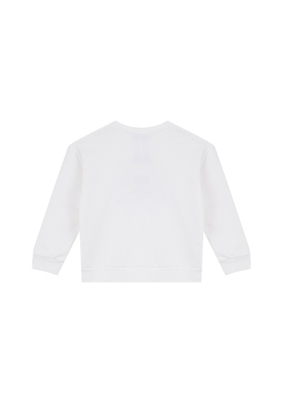 Jeep Beyaz Erkek Çocuk Baskılı Sweatshirt J6wb-swt7728 Ekru