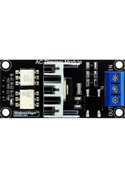 Arduino Uyumlu 2 Kanal Ac Dimmer Modül, 1 Kanal, 3.3v/5v