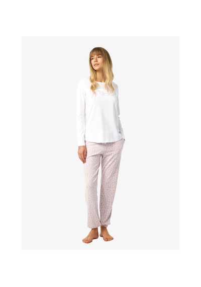 Blackspade Kadın Pijama Takımı 52254 - Beyaz