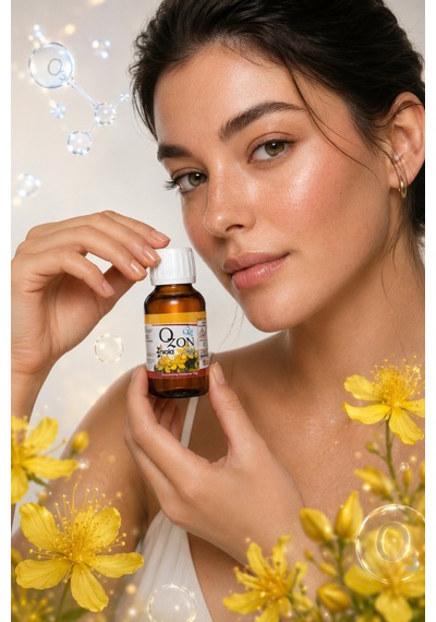 Ozonlanmış Kantaron Yağı 50 Ml Harici Kullanım İçin Aromatik Bakım Yağı - 890513465