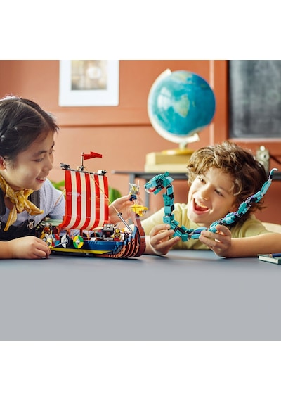 LEGO® Creator 31132 Viking Gemisi ve Midgard Yılanı 1192 Parça