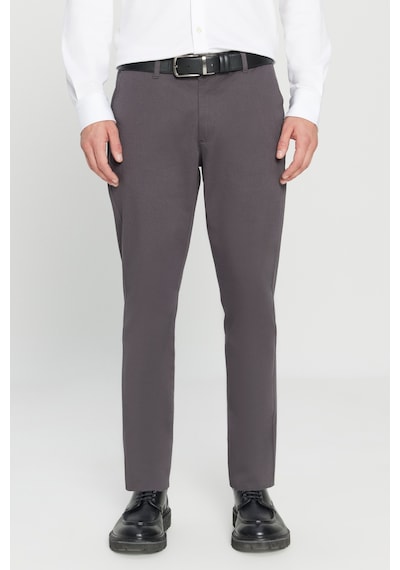 Ac&Co / Altınyıldız Classics Slim Fit Dar Kesim Pamuklu Esnek Chino Erkek Pantolon - Antrasit