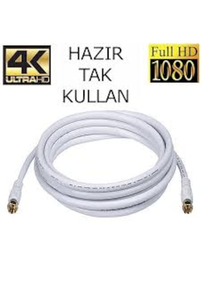 Next 2'li Twin Lnb 20 Metre Next Hazır-Tak Kullan Anten Kablosu+Lnb Kelepçesi+4 Adet Contalı Konnektör