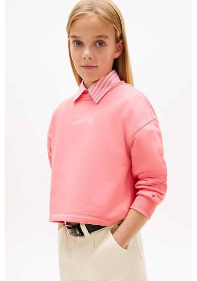 Tommy Hilfiger Kız Çocuk Sweat Kg0kg09128 Pembe