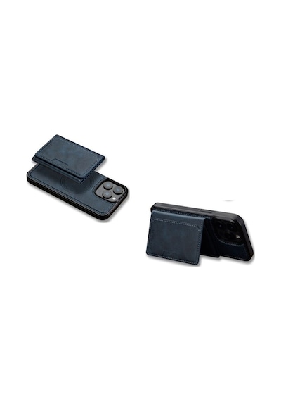 Teleplus Apple Uyumlu iPhone 13 Pro Max Kılıf Pollux L2 Serisi Mıknatıslı Kartlıklı 2-1 Kapak