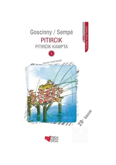 Pıtırcık Kampta - Rene Goscinny -  Jean-Jacques Sempe - Can Çocuk Yayınları