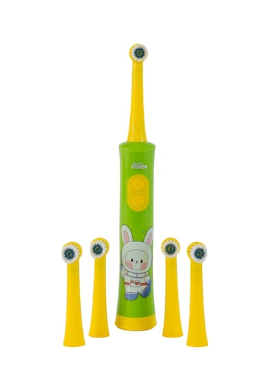 Acti Power Kids Elektrikli Şarjlı Sonic Çocuk Diş Fırçası + 5 Yedek Başlık