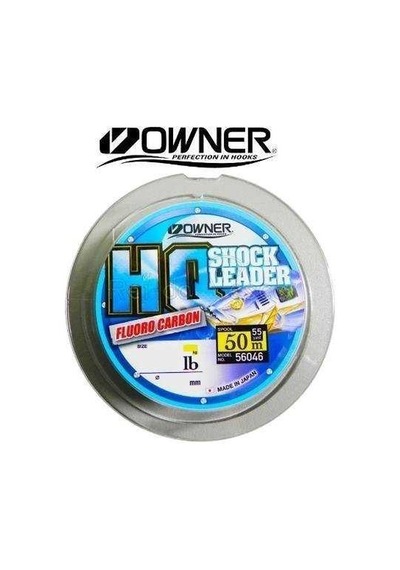 Owner 56046-378 HG Shock Leader 0.586 mm 21 kg 45 lb 50 m