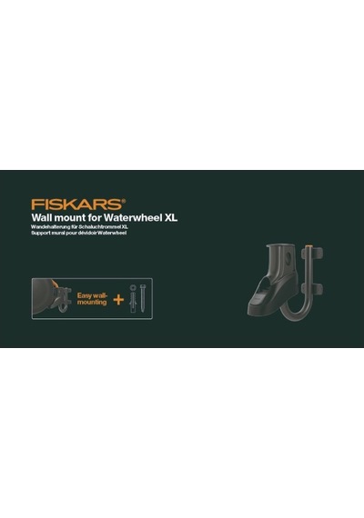 Fiskars 1027095 Otomatik Hortum Makarası Xl İçin Duvar Montaj Aparatı