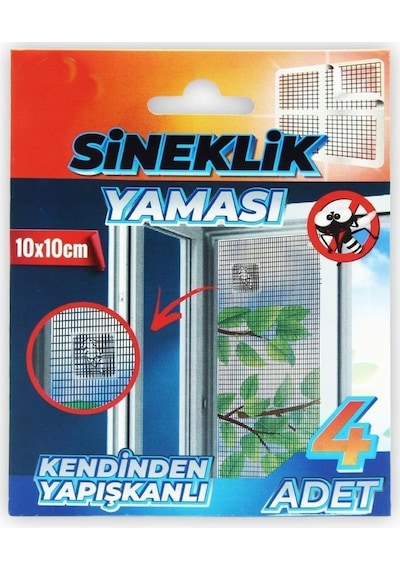 Sineklik Yaması Sineklik Tamir Bantı Kendinden Yapışkanlı 10X10Cm (544181881)