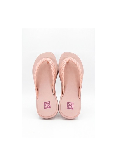 Rope Kadın Parmak Arası Terlik Koyu Bej 35/40 9508688