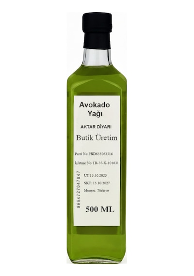 Aktar Diyarı Avokado Yağı 500 ML