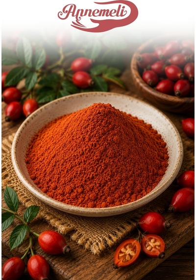 250 Gr Kuşburnu Çekirdeği Tozu Yerli Doğal Kuşburnunun Tamamı Öğültülmüştür.
