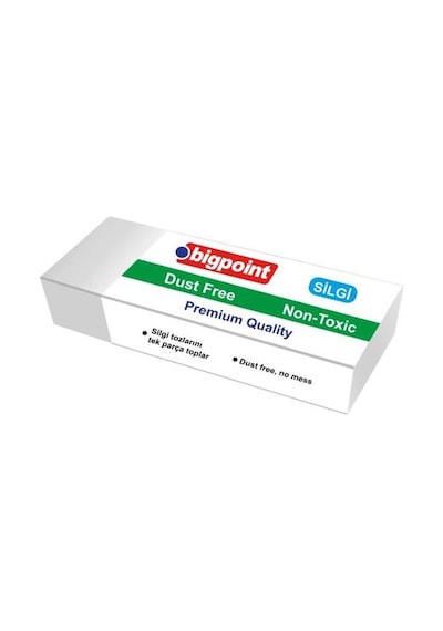 Bigpoint Dust Free Silgi Beyaz Küçük Boy 3 Lü