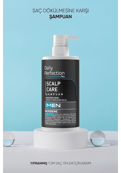 Daily Perfection Pro Scalp Care Saç Bakım Seti Erkeklere Özel Şampuan-şekillendirici Sıvı Saç Bakım Kremi-vitamin Shot