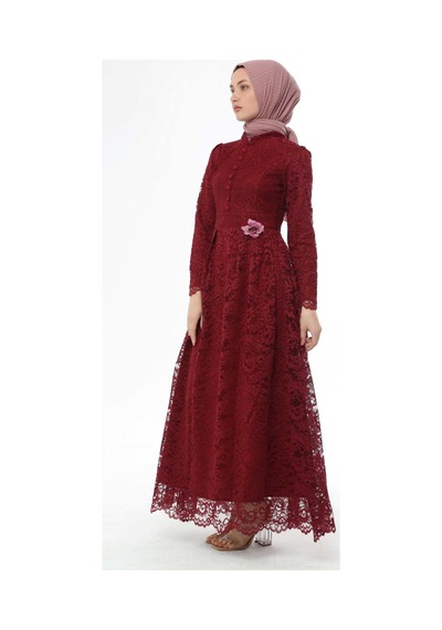 Modi Ahunisa Henna Abiye Bordo 5646