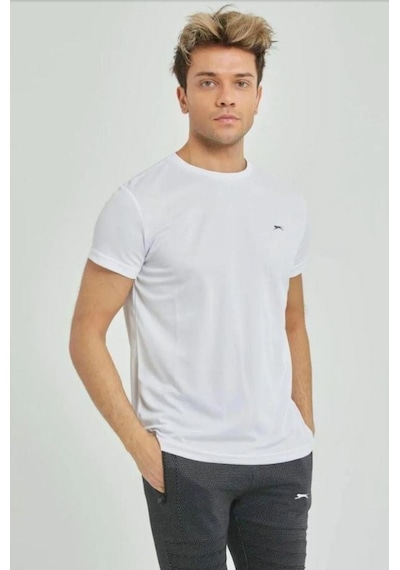 Slazenger  Republic Erkek Tişört Beyaz
