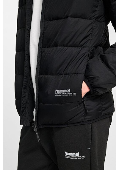 Hummel Lightweight Puffer Jacket Unisex Siyah Mont 230393-2001 Siyah