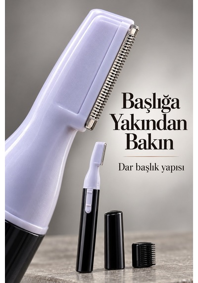 Sakal Bıyık Ve Kaş Düzeltici Kapaklı Ve Taraklı