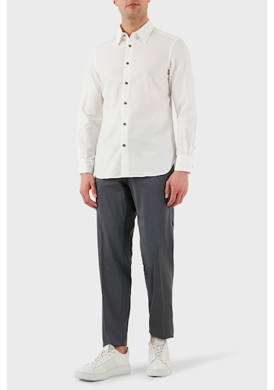 Emporio Armani Erkek Gömlek Em001537 Af14341 F0093 Beyaz Beyaz
