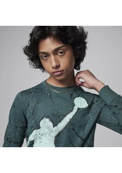 Nike Jdb Jumpman Cement Ls Tee Erkek Jordan Sweat