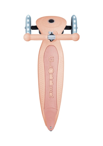 Globber Junior Ecologic Katlanabilir Işıklı Scooter - Peach Turuncu