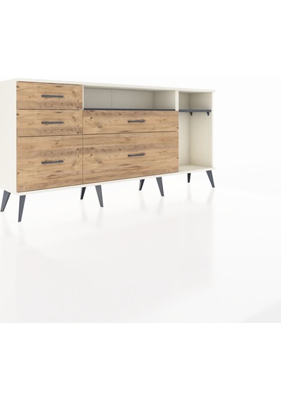 Arges Konsol 2 Raflı 5 Çekmeceli 176x30x83 Aytaşı-antrasit/çam Antrasit/çam Arges Konsol 2 Raflı 5 Çekmeceli 176x30x83 Aytaşı-antrasit/çam Antrasit/çam