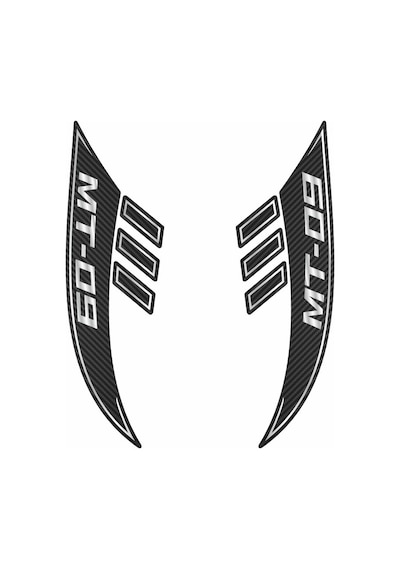 Mt-09 Depo Üstü Damla Sticker Set