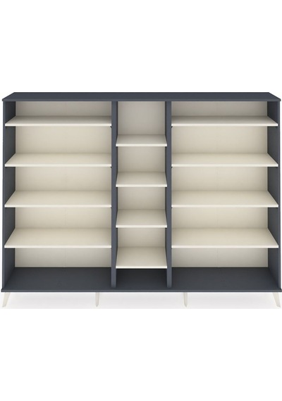 Arges Dolap 11 Raflı 220x30x163 Antrasit-antrasit/aytaşı Antrasıt/aytası - Antrasıt Arges Dolap 11 Raflı 220x30x163 Antrasit-antrasit/aytaşı Antrasıt/aytası - Antrasıt