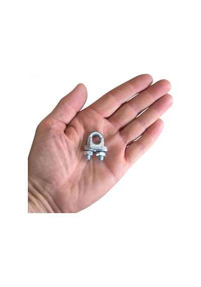 Aletçantam Klemens Çelik Halat Klemensi  (5 li paket) 8 mm