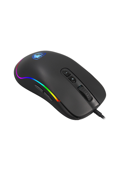 Sades S11 Revolver RGB Gaming Mouse Mavi - Siyah