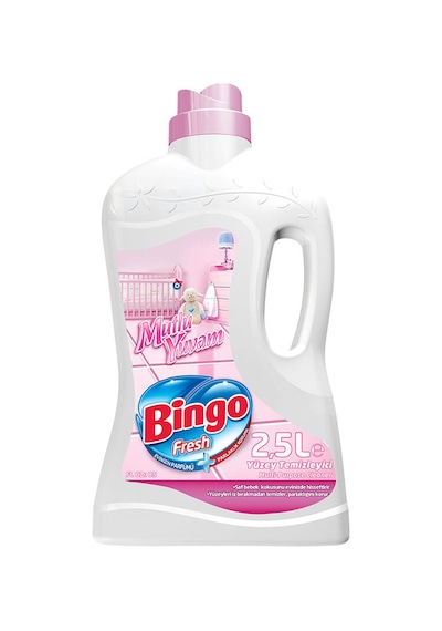 3 Adet Bingo Fresh Yüzey Temizleyici 2,5 L Mutlu Yuvam Diğer