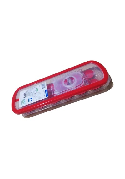 Bade Yapışmaz Buzluk Kırmızı Plastik Diğer