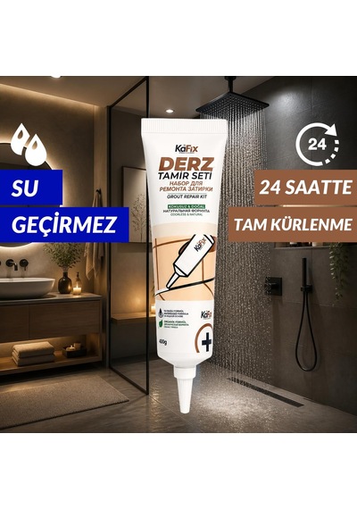 Tr Hazır Derz Dolgusu 400g - Hızlı Kuruyan Derz Tamir Ve Yenileme Tüpü Beyaz